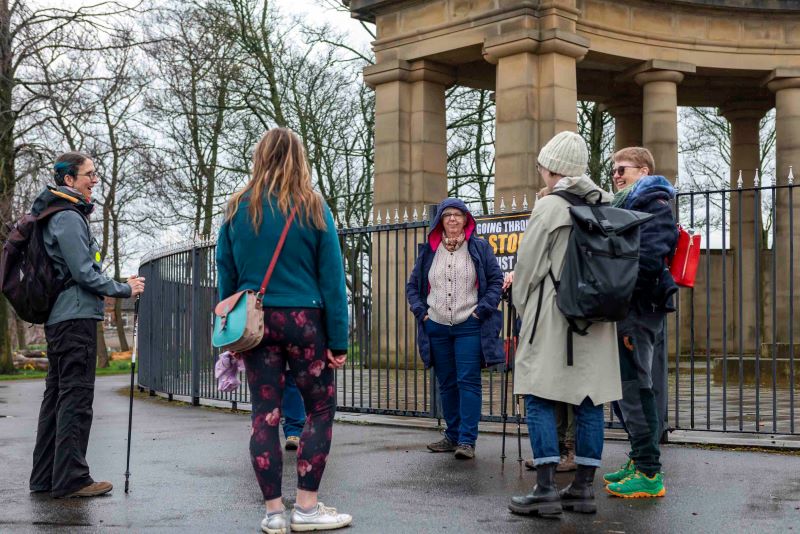Documentation of The Outspoken Pilgrim by Leah Stuttard as part of Cultures of Sound