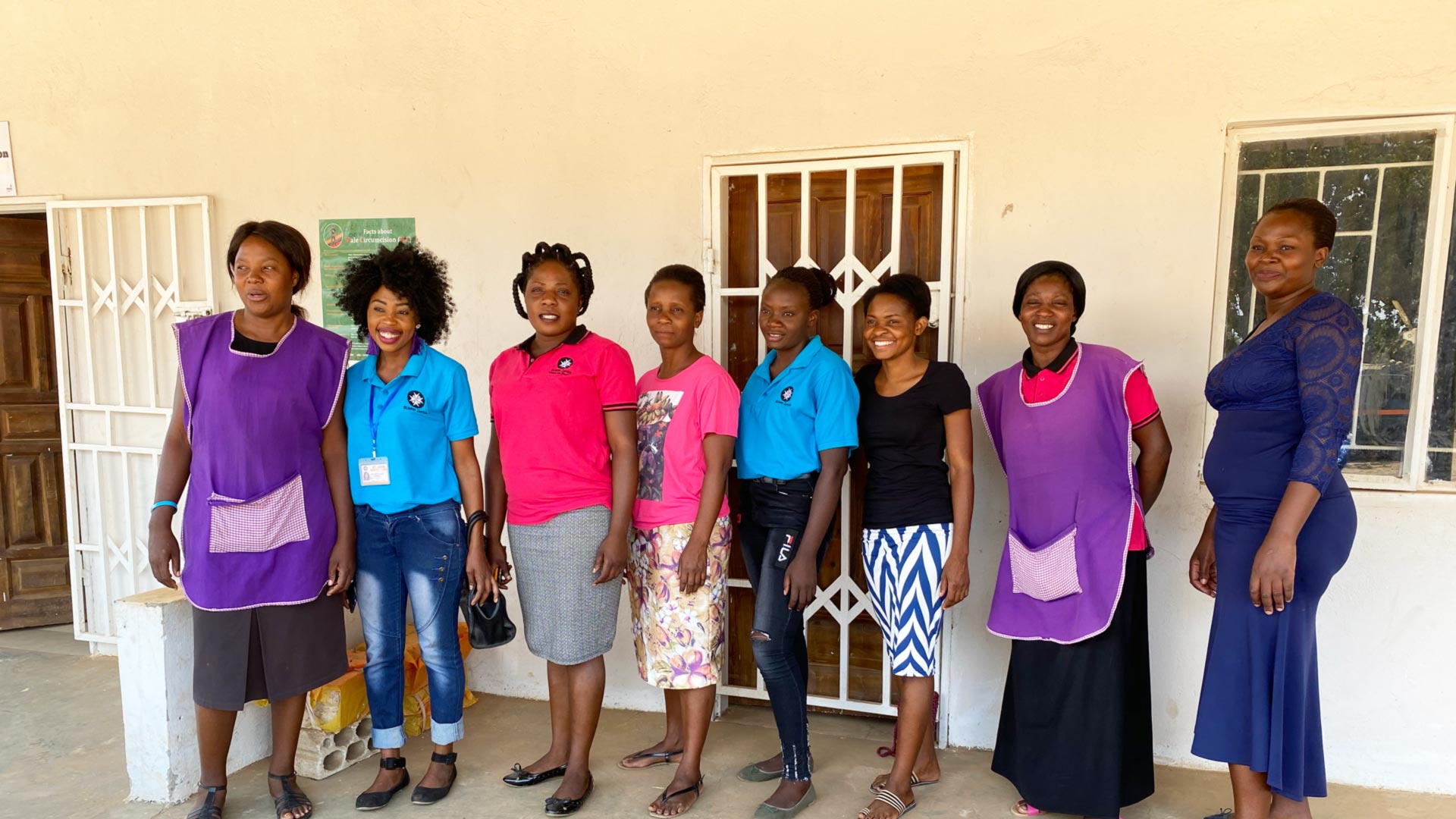 Women of the life-saving lullabies project, Zambia