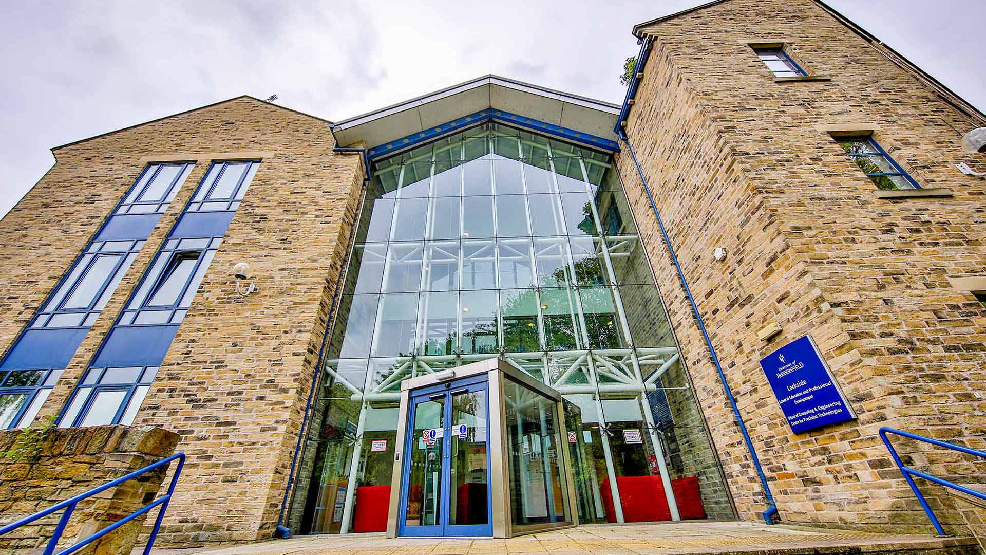 Lockside building outside front