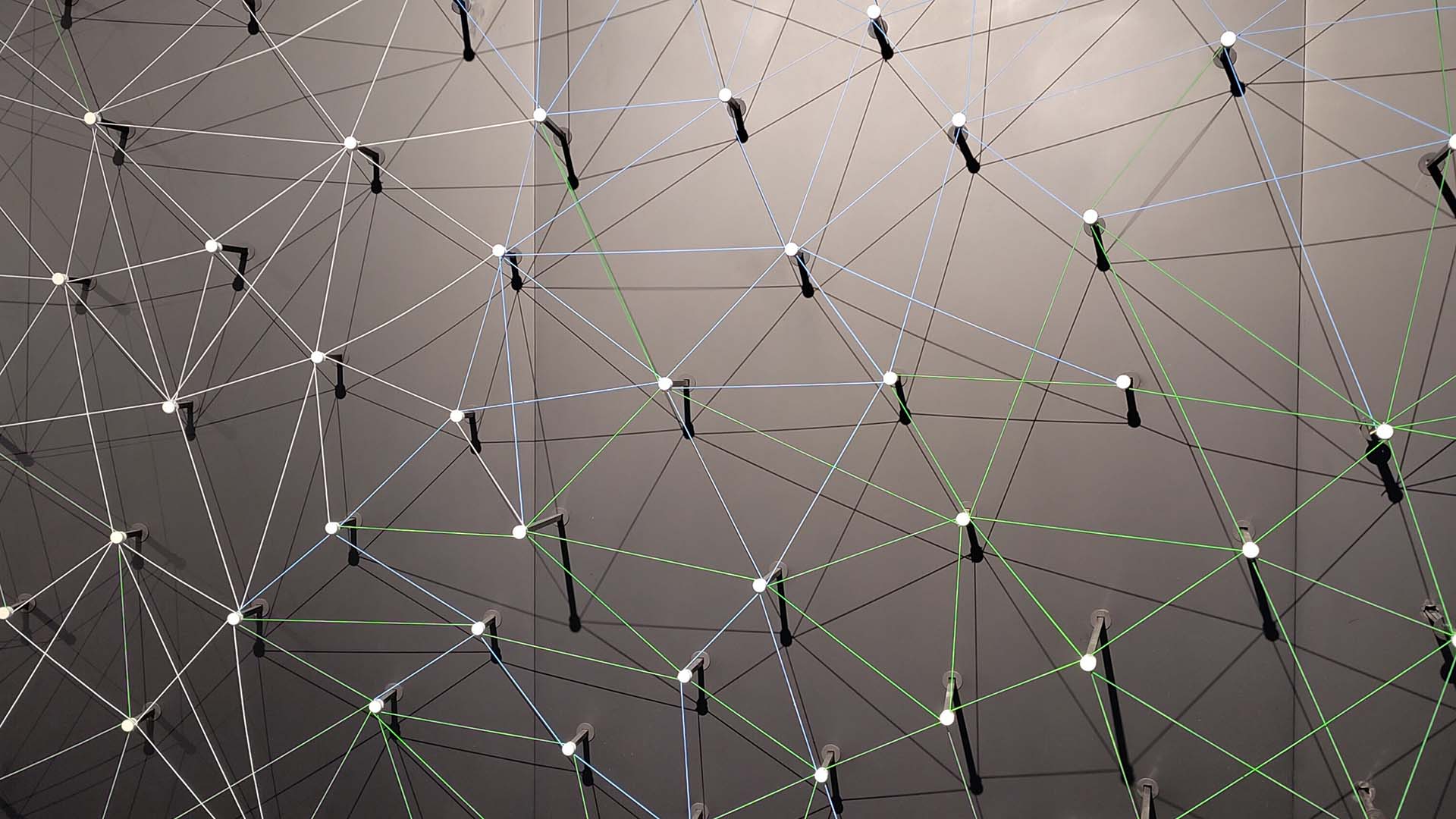 Knowledge graph installation Futurium Berlin