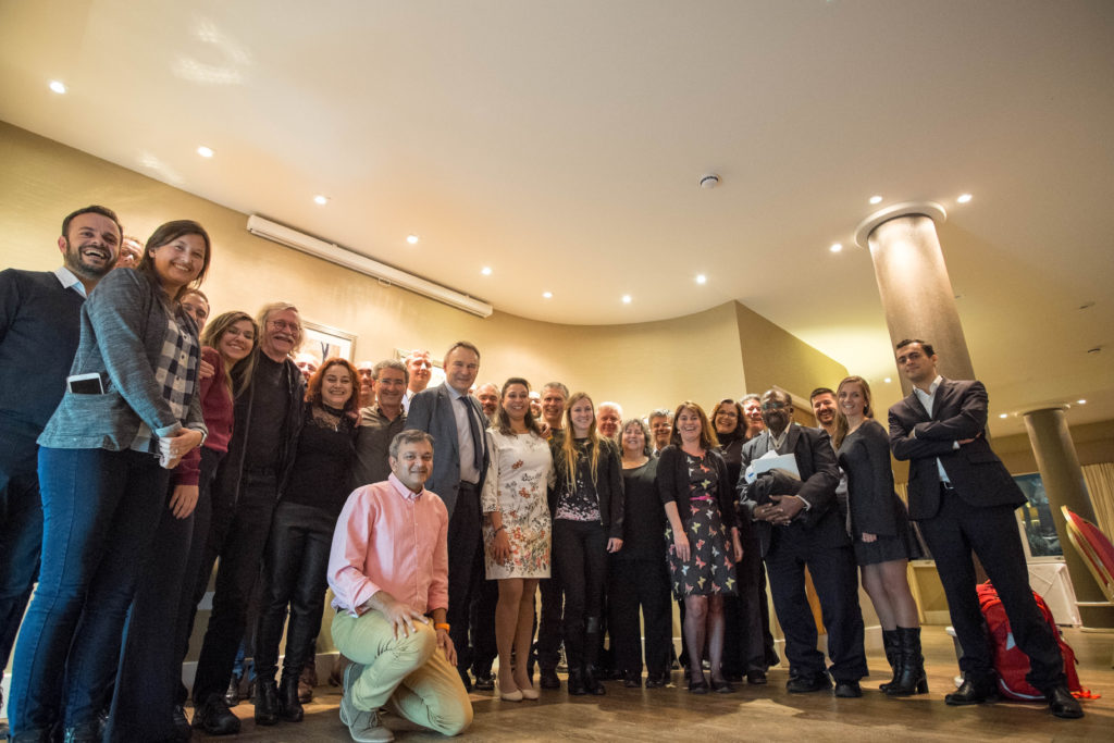 Photo of attendees at Koskelafest