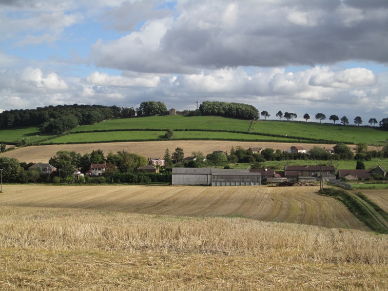 View of the countryside