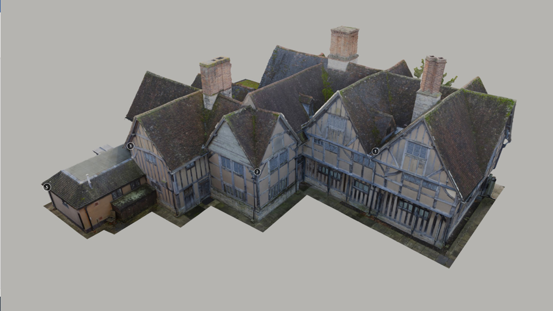 Halls croft 3D model