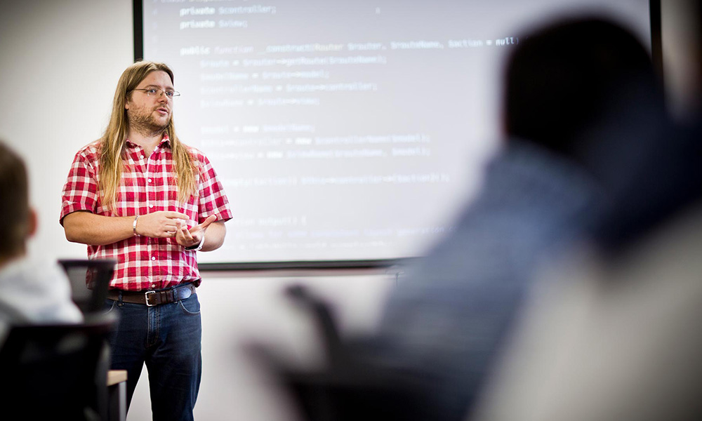 Duke Gledhill teaching