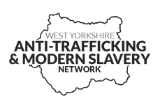 Graphic showing the logo of the West Yorkshire Anti-Trafficking Group
